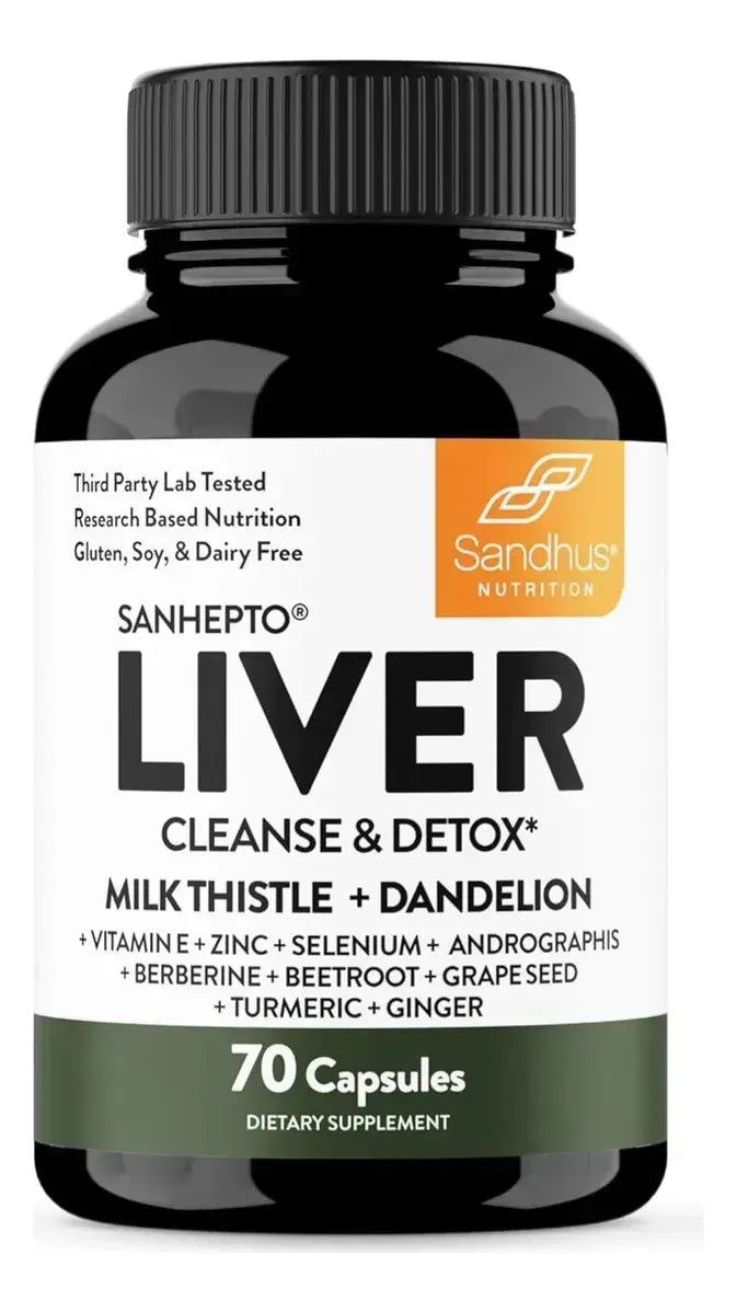LIVER CLEANSE & DETOX PREMIUM - DESINTÓXICA TU HÍGADO