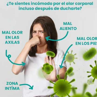DEOS - FRASCO GRANDE 60 CÁPSULAS - PARA EL OLOR CORPORAL, DESINTOXICACIÓN Y PIEL - ORIGINAL - DESDE ESTADOS UNIDOS - SUPLEMENTO DEL MOMENTO!