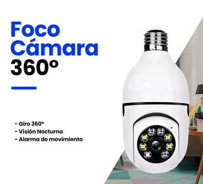 CÁMARA 360 FOCO WIFI - LIGHT 360 CAM™