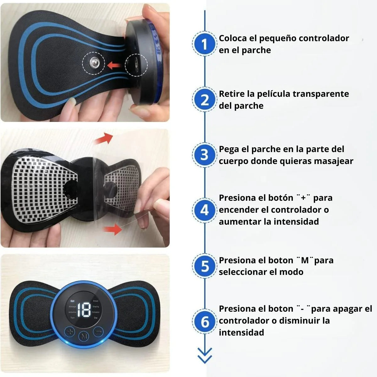 MINI MASAJEADOR ELÉCTRICO MUSCULAR BODYRELAX™