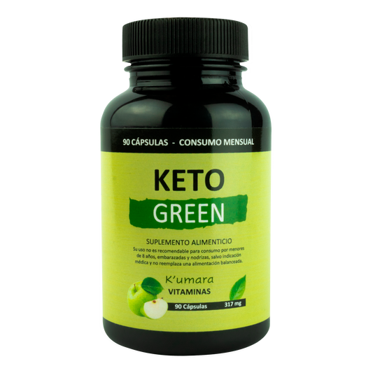 KETO GREEN - ORIGINAL EEUU - 90 CAPSULAS - QUEMADOR DE GRASA - REDUCE EL APETITO