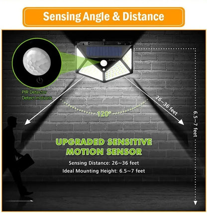 FOCO SOLAR CON SENSOR DE MOVIMIENTO - SOLAR GUARDIAN™