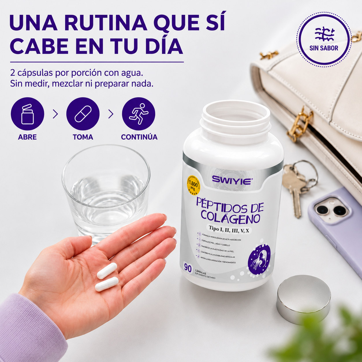 Péptidos de Colágeno Swiyie