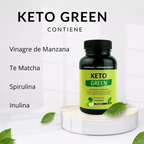 KETO GREEN - ORIGINAL EEUU - 90 CAPSULAS - QUEMADOR DE GRASA - REDUCE EL APETITO