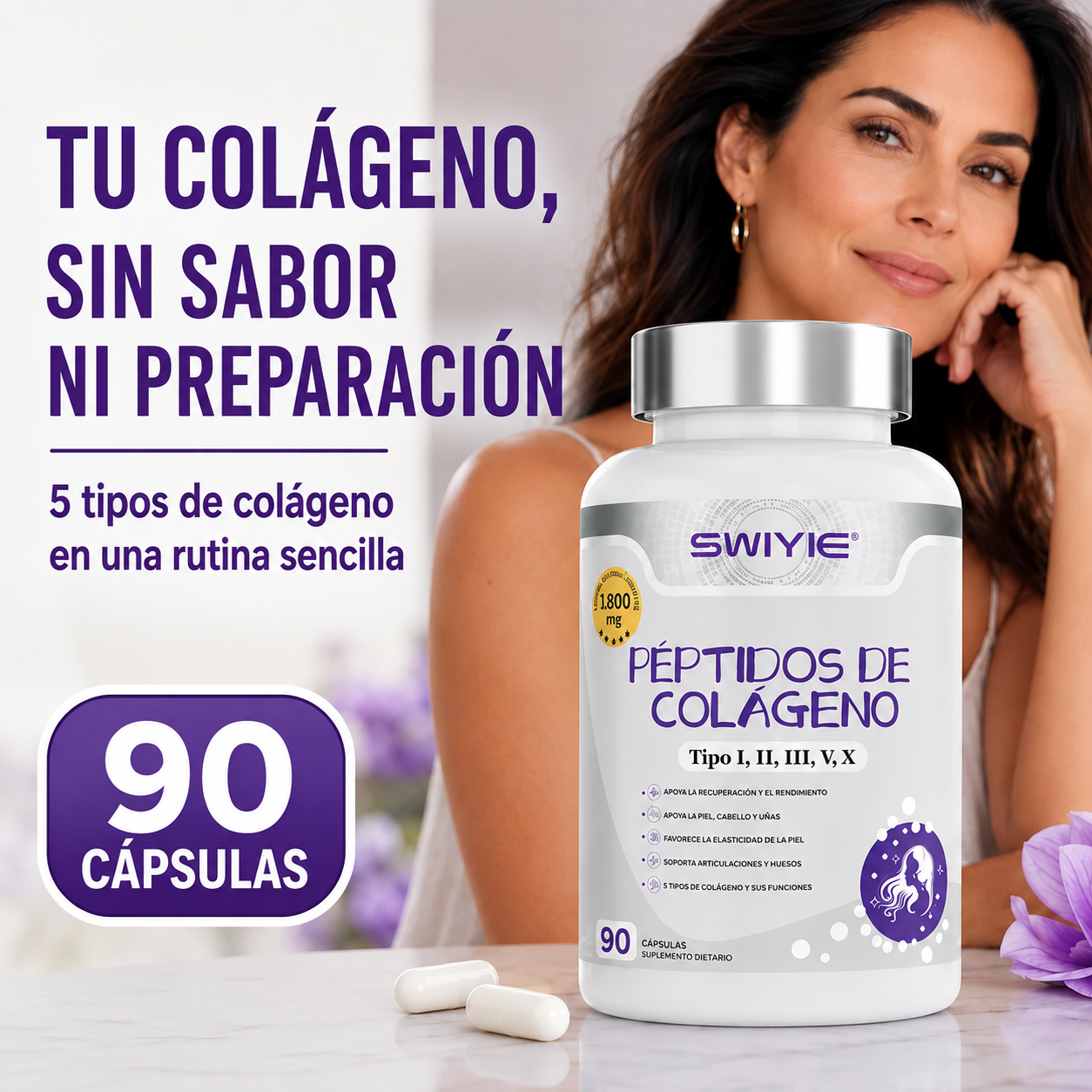Péptidos de Colágeno Swiyie