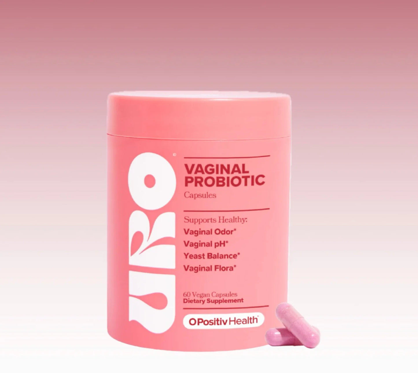 URO™ - PROBIÓTICOS VAGINALES - ORIGINAL DESDE USA - 60 CÁPSULAS