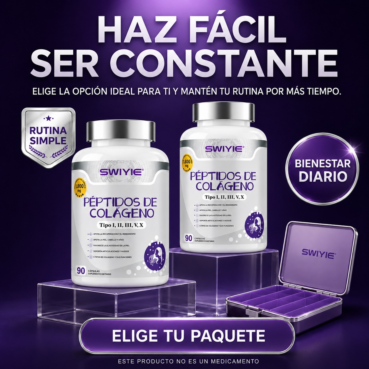 Péptidos de Colágeno Swiyie