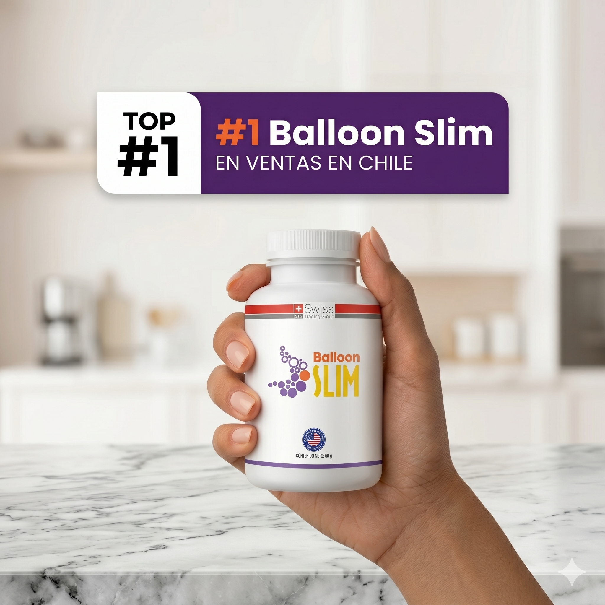 BALLOON SLIM™ - ORIGINAL - HECHO EN ESTADOS UNIDOS - 90 CÁPSULAS